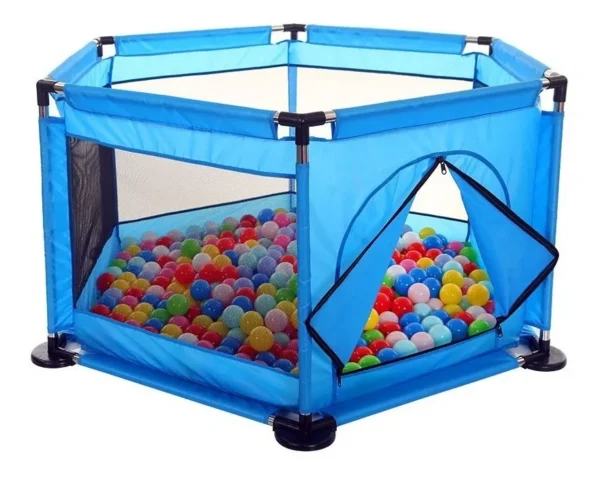 CORRAL DE PELOTAS HEXAGONAL