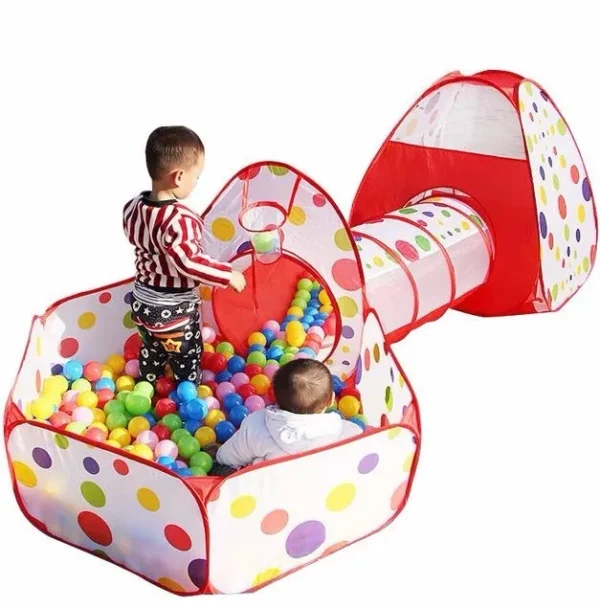 CARPA TUNEL PARA NIÑOS ROJA - Imagen 3