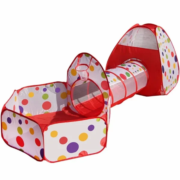 CARPA TUNEL PARA NIÑOS ROJA - Imagen 4