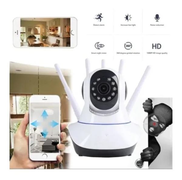 CAMARA DE WIFI 5 ANTENAS - Imagen 3