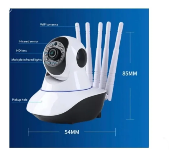 CAMARA DE WIFI 5 ANTENAS - Imagen 6