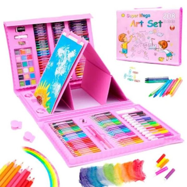 SET DE ARTE CREATIVO DE 208 PIEZAS - Imagen 5