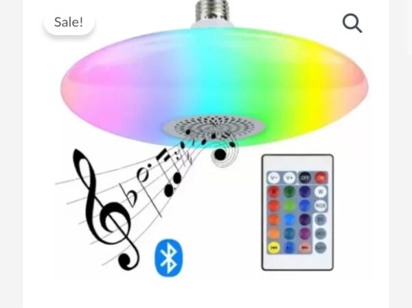 AMPOLLETA PARLANTE CON BLUETOOTH - Imagen 3