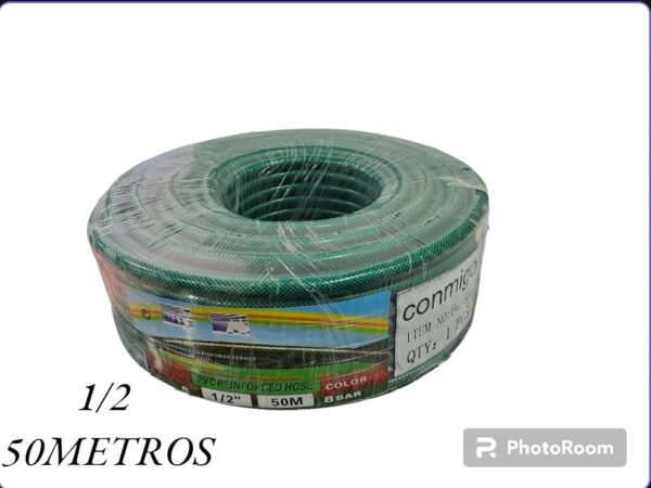 MANGUERA DE AGUA DE 1/2 DE 50 METROS