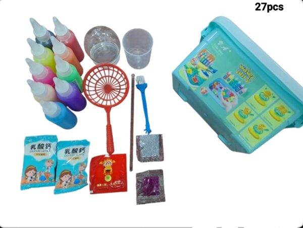 KIT GEL MAGICO PARA FIGURAS 3D BAJO EL AGUA DE 9 GEL
