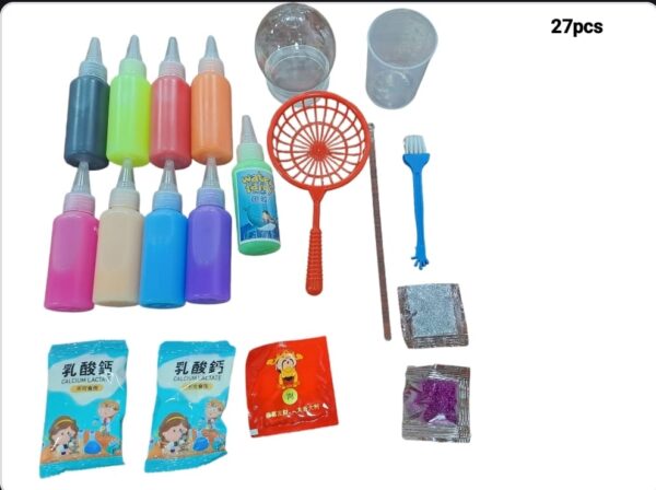 KIT GEL MAGICO PARA FIGURAS 3D BAJO EL AGUA DE 9 GEL - Imagen 2