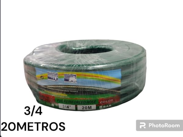MANGUERA DE AGUA DE 3/4 DE 20 METROS