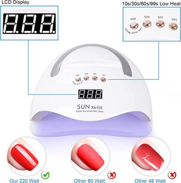 LAMPARA UV CON SOPORTE PARA TELEFONO - Imagen 2