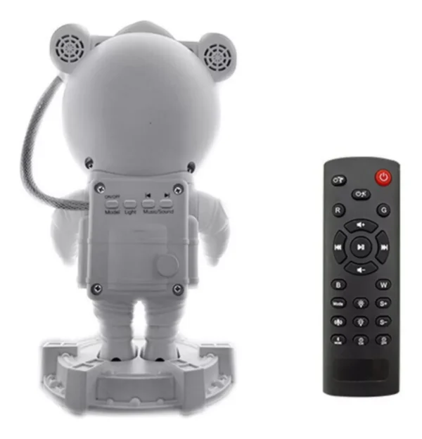 PROYECTOR ASTRONAUTA GALAXIA CON PARLANTE BLUETOOTH - Imagen 3