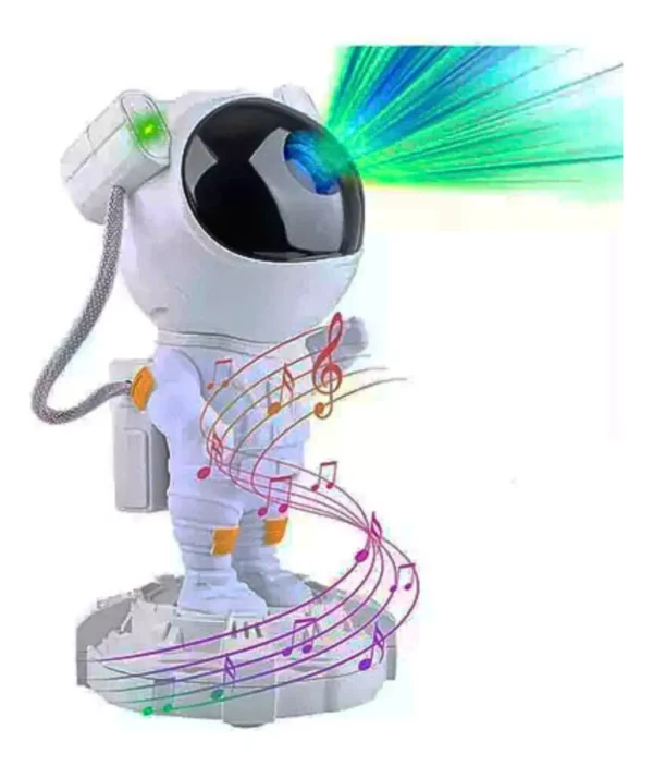 PROYECTOR ASTRONAUTA GALAXIA CON PARLANTE BLUETOOTH
