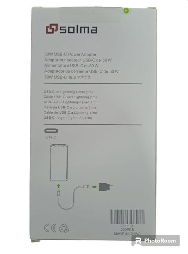 CARGADOR DE IPHONE DE 50W - Imagen 3