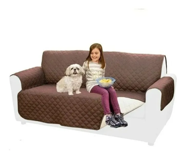 CUBRE SILLON 1 CUERPO CAFE