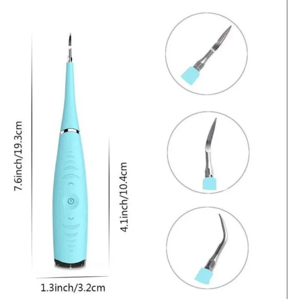 LIMPIADOR DENTAL ULTRASONICO AZUL - Imagen 3