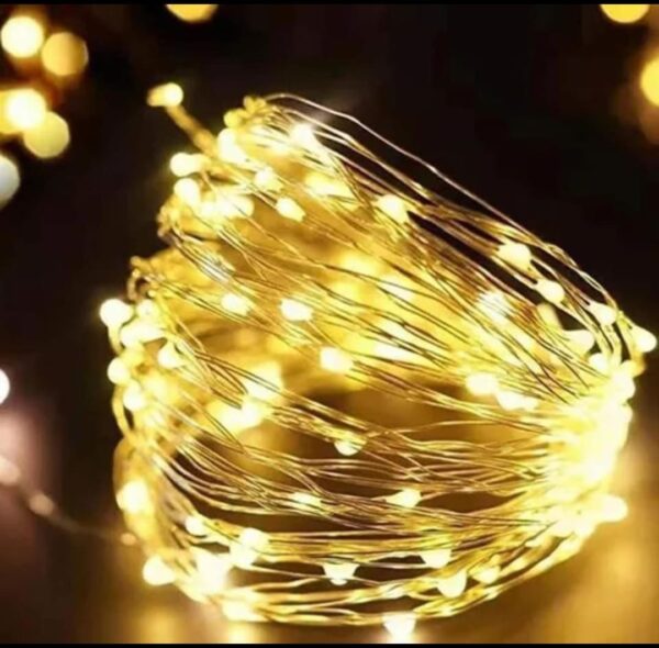 LUCES SOLARES DE HADAS DE NAVIDAD 12 METROS  DE 100 LED - Imagen 2