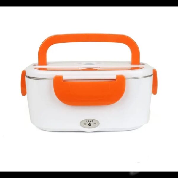 LONCHERA TERMICA PARA AUTO NARANJA