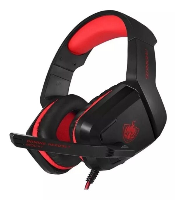 AUDIFONOS GAMER ROJO