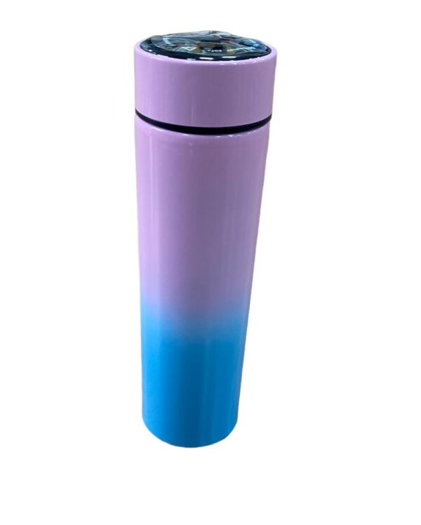 TERMO INTELIGENTE DIGITAL ROSADO CON AZUL