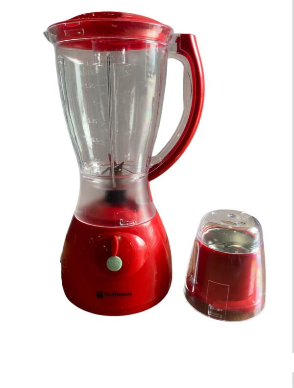 LICUADORA DE PLASTICO CON PICATODO ROJA
