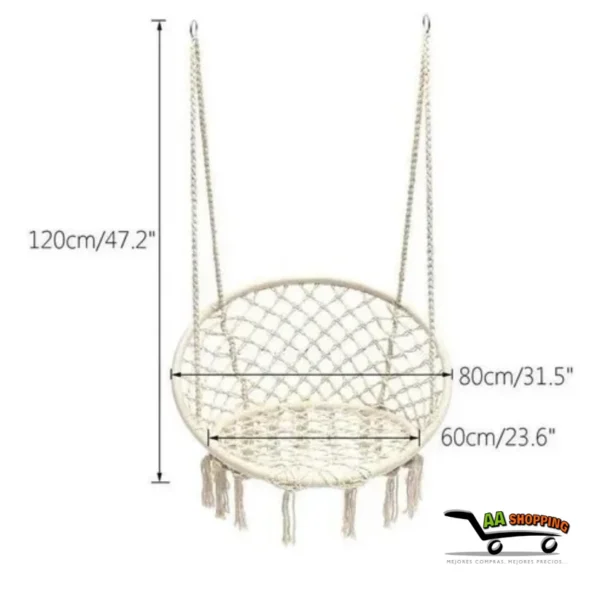 SILLA HAMACA COLGANTE - Imagen 4
