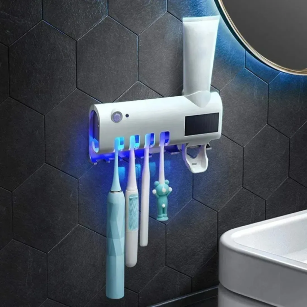 DISPENSADOR DE CREMA Y CEPILLOS CON ESTERILIZADOR - Imagen 2