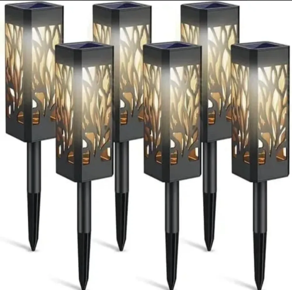 PACK DE 8 FOCOS SOLARES DE JARDIN - Imagen 2