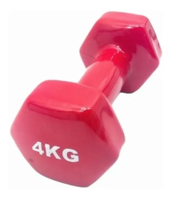 MANCUERNAS DE 4KILOS ROJA