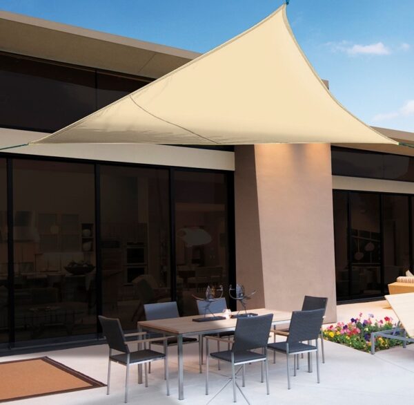 TOLDO VELA IMPERMEABLE TRIANGULAR 5M