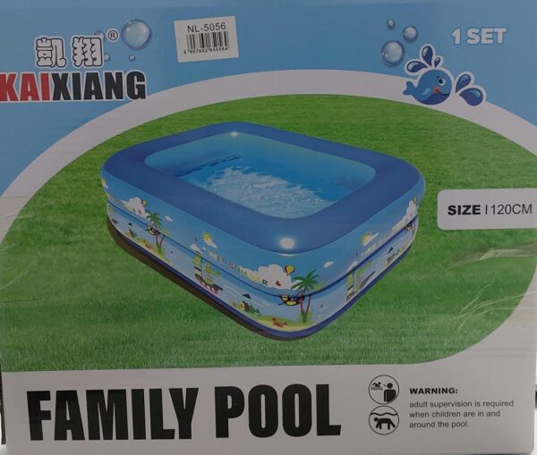 PISCINA INFLABLE RECTANGULAR DE 1,20Mx 75CM - Imagen 2