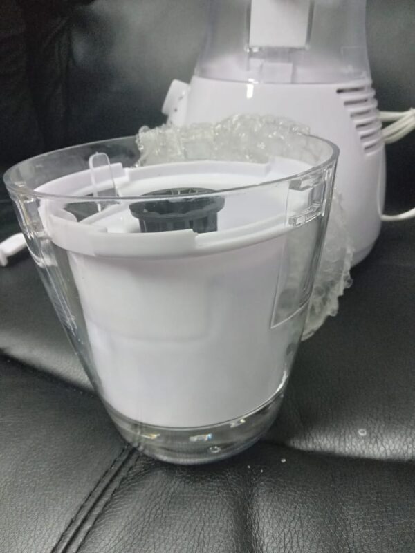 LICUADORA DE PLASTICO CON PICATODO BLANCA - Imagen 5