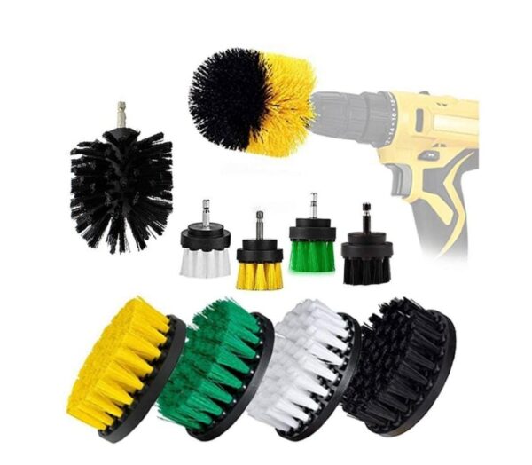 SET DE 10 CEPILLOS PARA TALADRO PARA PULIR MODELO 3129