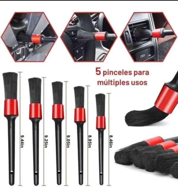 KIT DE LIMPIEZA PARA AUTO DE 18 PIEZAS MODELO 3128 - Imagen 7