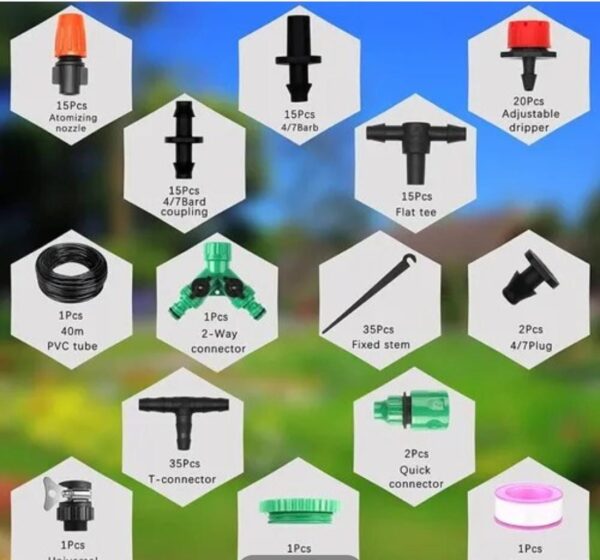 KIT DE RIEGO DE 40M Y 158 PCS - Imagen 3