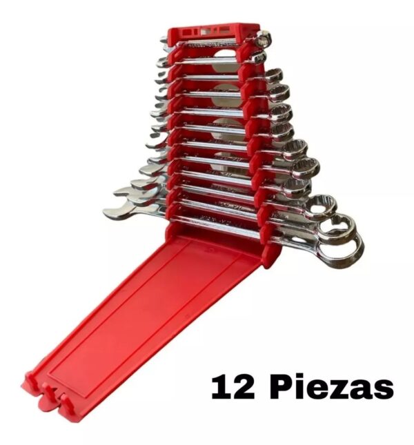 JUEGO DE LLAVES PUNTA CORONA 12PIEZAS - Imagen 2