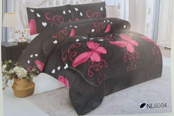 PLUMON LISO CON DISEÑO 2 PLAZAS - Imagen 5