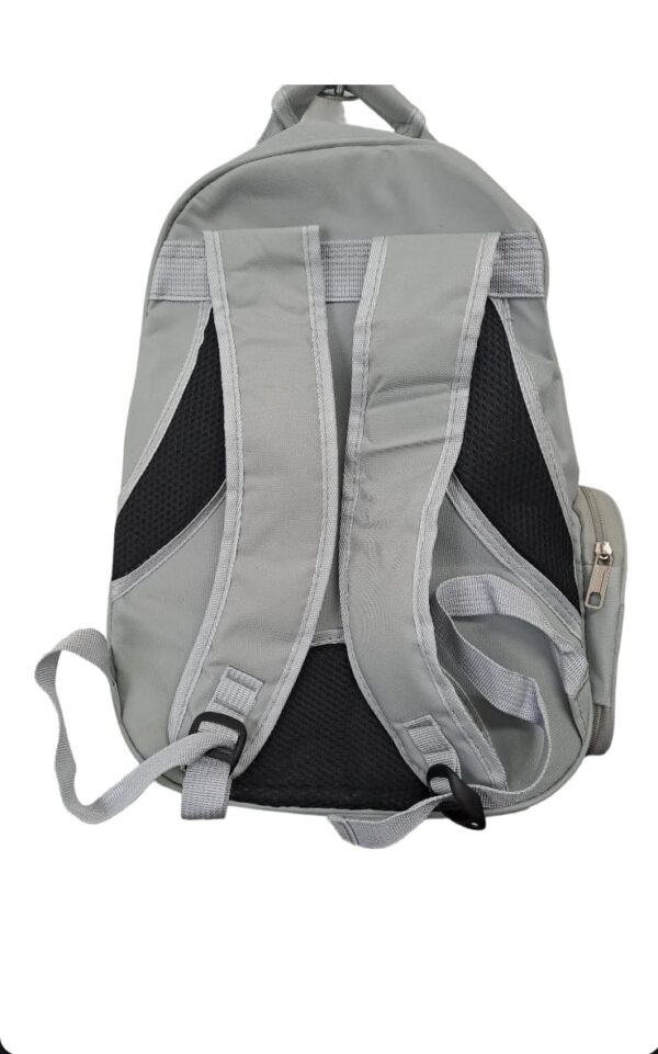 MOCHILA DE MASCOTA COLOR GRIS MODELO NUEVO - Imagen 3