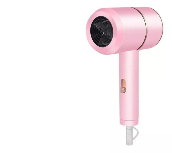 MINI SECADOR DE CABELLO ROSADO