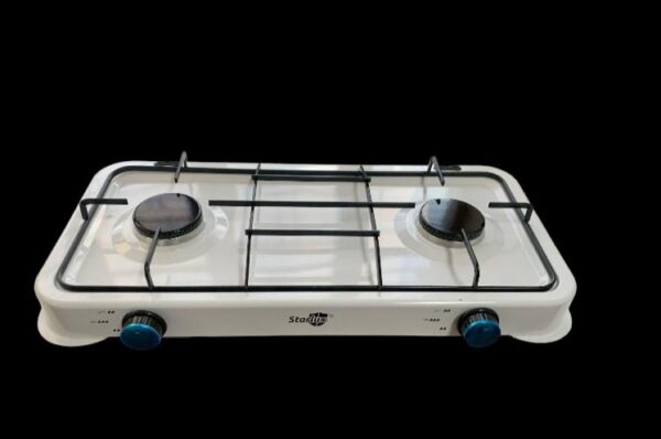 COCINA 2 HORNILLAS A GAS STARLUX BLANCA