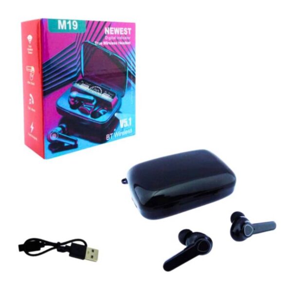 AUDIFONOS INALAMBRICOS M19 - Imagen 4