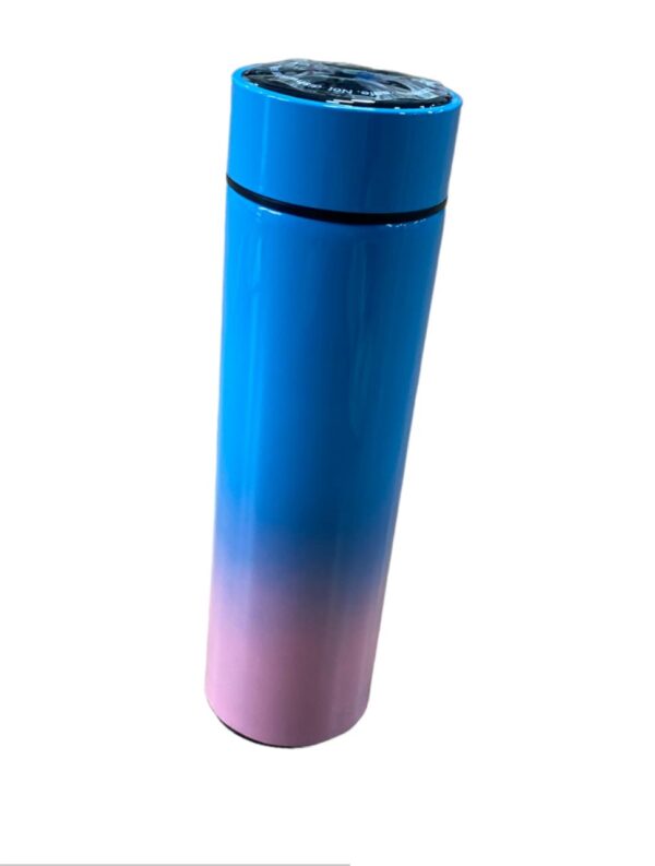 TERMO INTELIGENTE DIGITAL AZUL CON ROSADO