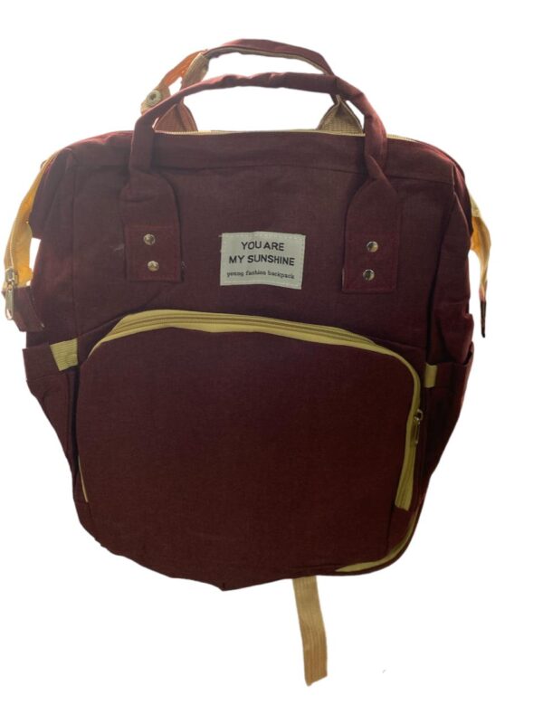 MOCHILA PORTATIL 3 EN 1 PARA BEBES VINO
