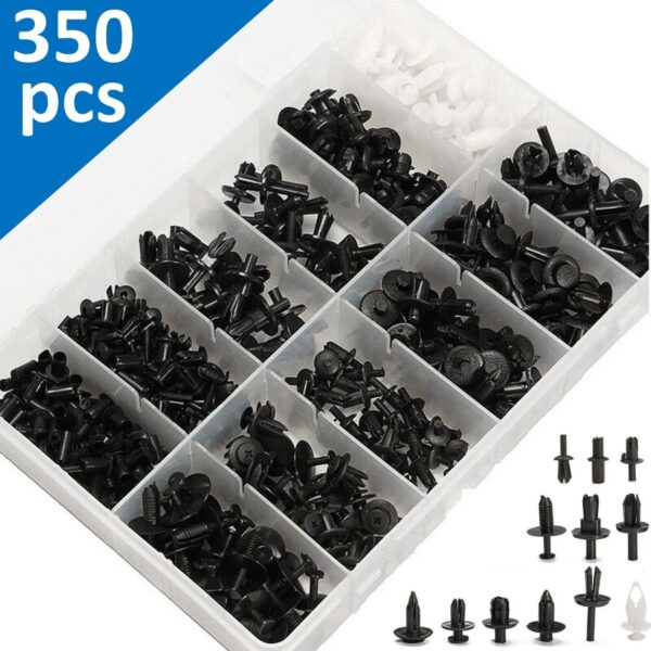 CAJA DE 350 CLIPS Broche Remache Retención