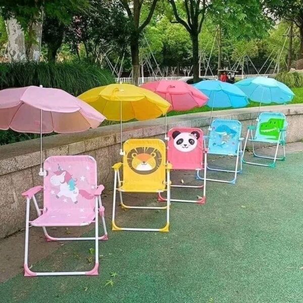 SILLA PLAYERA PARA NIÑOS CON SOMBRILLA