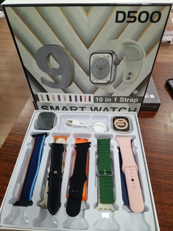 RELOJ SMART WATCH D500 10 EN 1