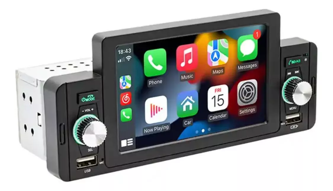 RADIO PANTALLA 7 EN 1 CON BLUETOOTH MP5 PLAYER