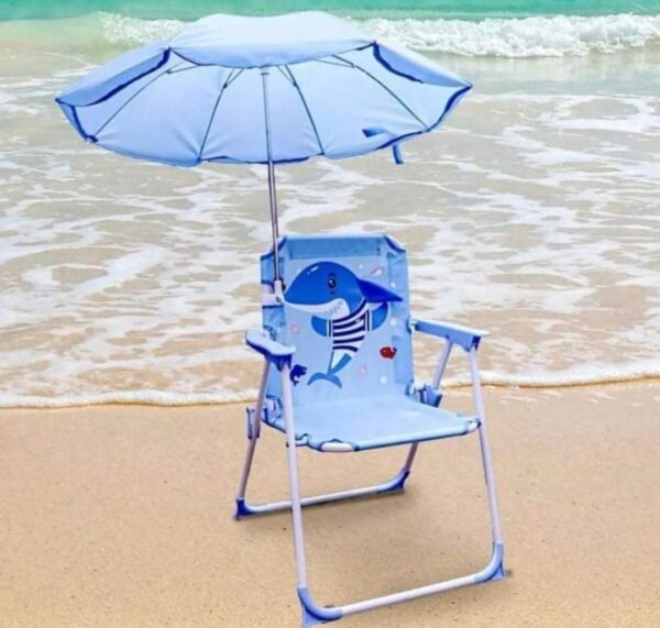 SILLA PLAYERA PARA NIÑOS CON SOMBRILLA - Imagen 4