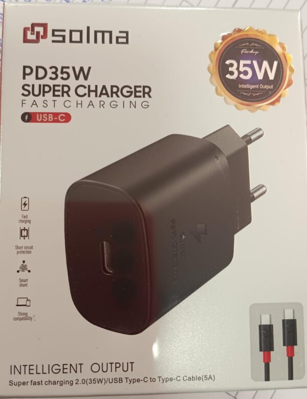 CARGADOR TIPO C PD35 W