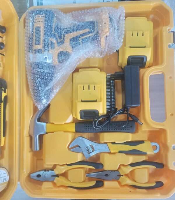 TALADRO INALAMBRICO MAS KIT DE ACCESORIOS 28V - Imagen 2