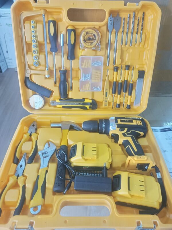 TALADRO INALAMBRICO MAS KIT DE ACCESORIOS 28V - Imagen 5