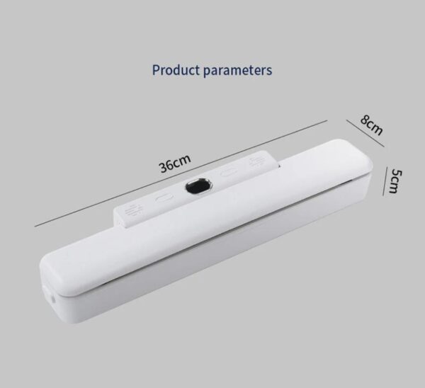 SELLADORA AL VACIO DE PLASTICO COLOR BLANCO - Imagen 4