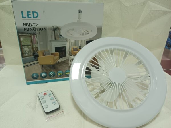 AMPOLLETA VENTILADOR FIJA Con Control Remoto - Imagen 3